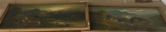 Pair of F. Hyder landscape oils